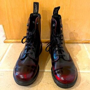 Blundstone Lace Up Gore Boots, Bordeaux Brush, 7